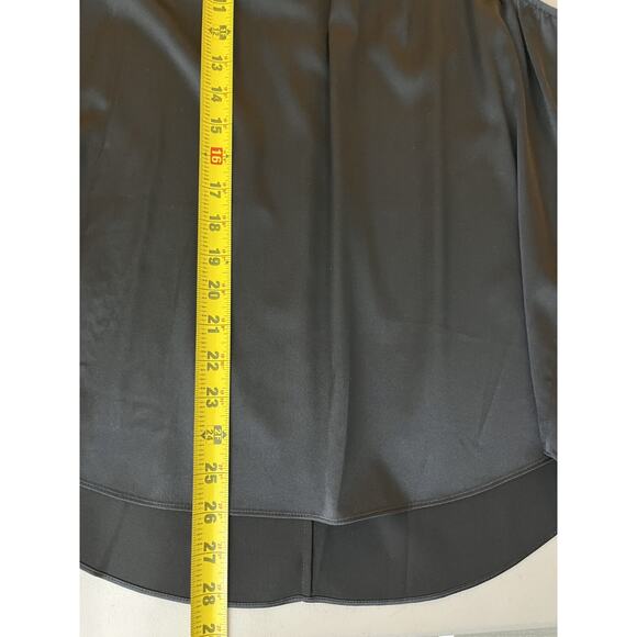 Frame Satin Silk Y2K Shirred Halter Top L Minimal Sophisticated Whimsigoth Fairy - Picture 12 of 13